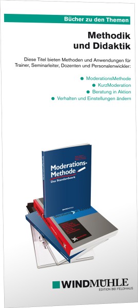 Methodik und Didaktik, Prospekt zu den Büchern