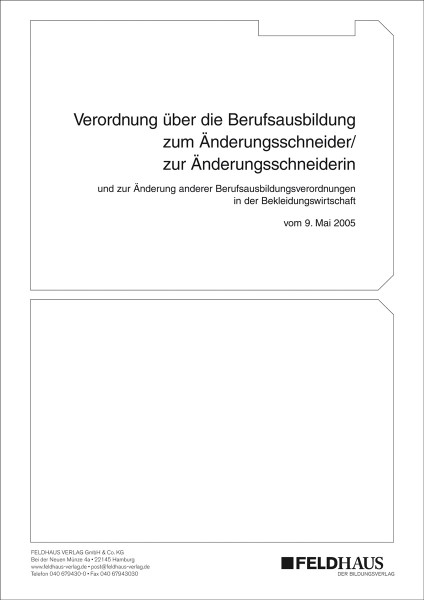 Änderungsschneider/-in