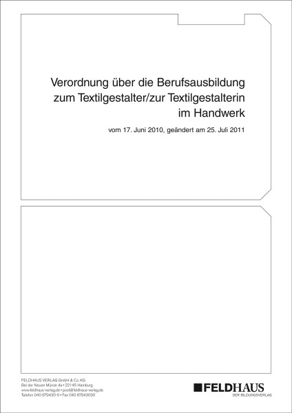 Textilgestalter/-in im Handwerk