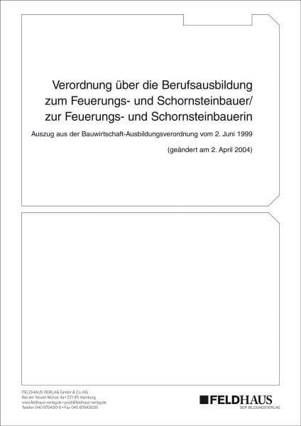 Feuerungs- und Schornsteinbauer/-in